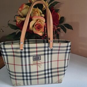 Burberry Haymarket Mini Bag